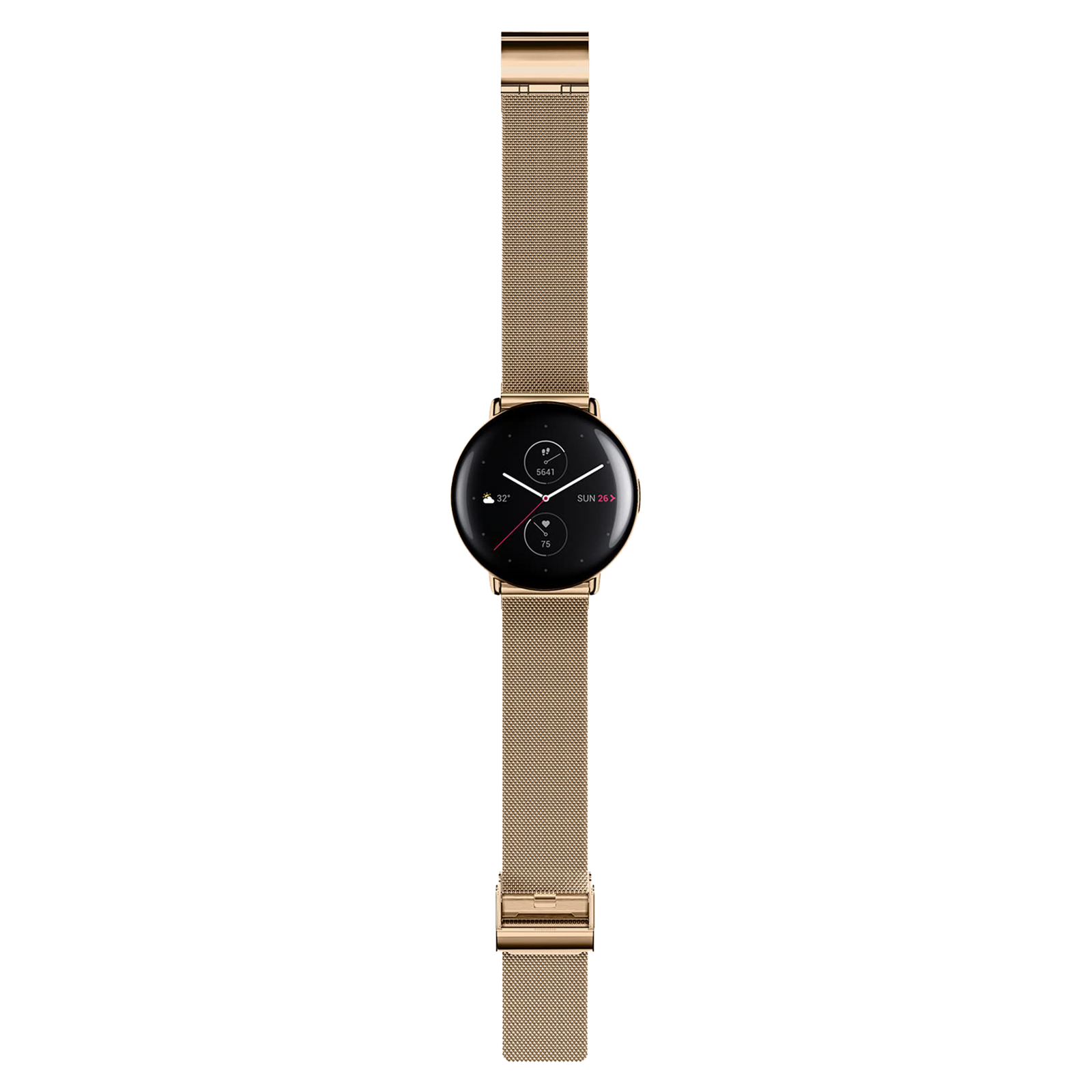 amazfit zepp e round champagne gold